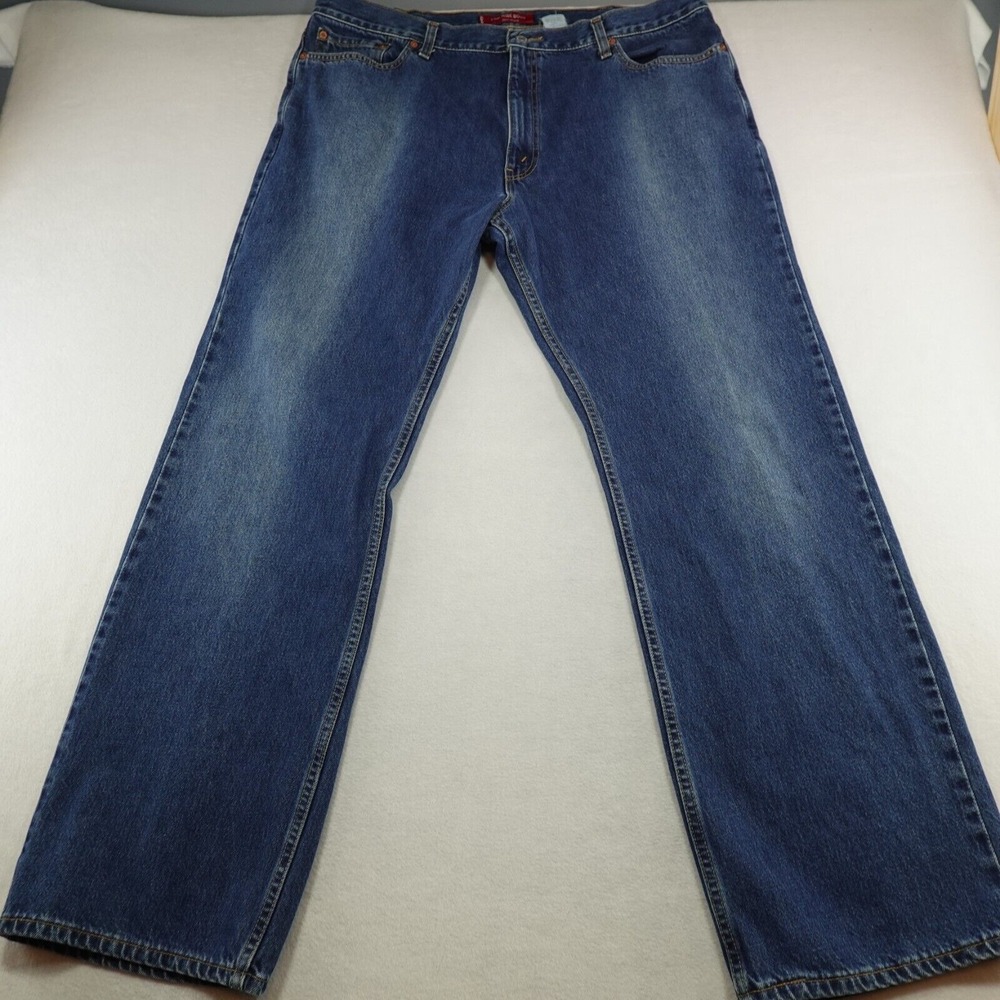Vintage Y2K Levi's 527 42x32 Act 40x32 Jeans Baggy Wide Leg Skater Grunge Denim‎ - Picture 3 of 16